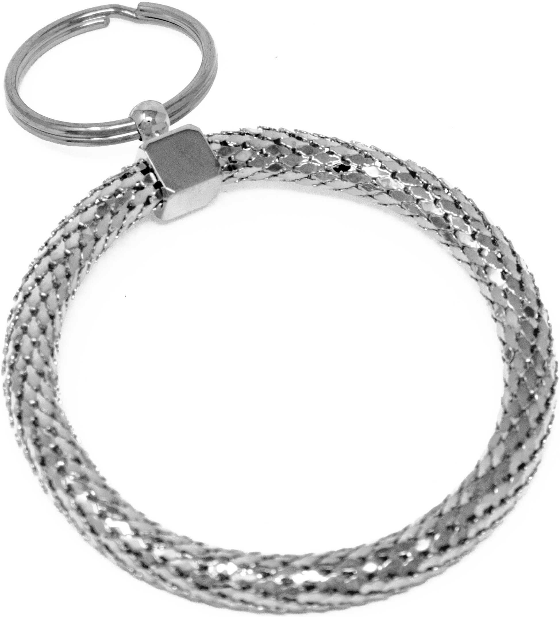 Amazon.com: Vintage Silver Large Circle Metal Mesh Jewelry