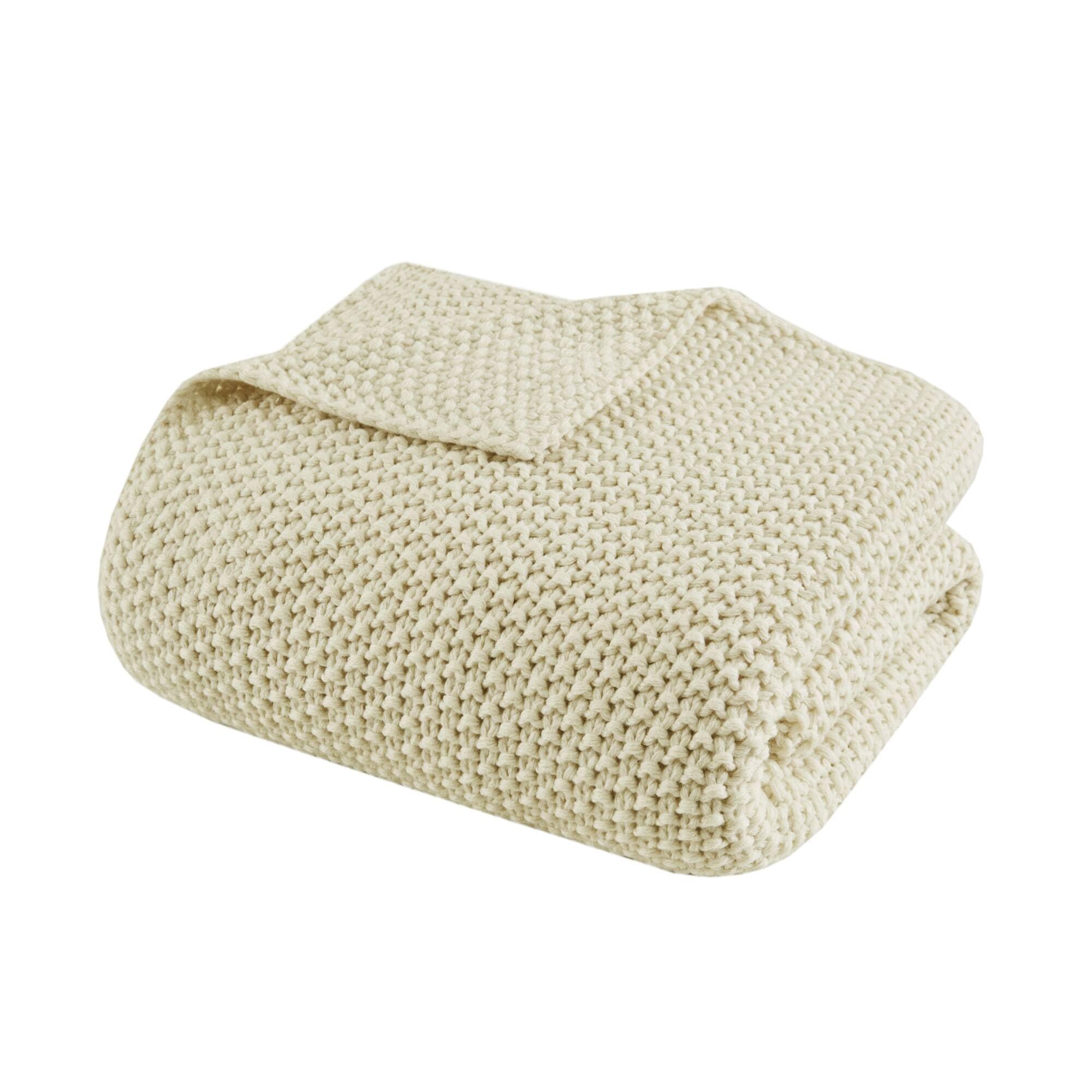 Amazon.com: INK+IVY Bree Knit Throw Blanket for Bed, Sofa, and