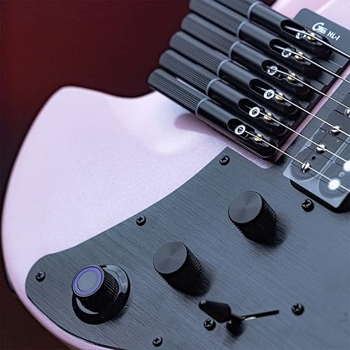 Miniatura 5 de GTRS W800 - Kit de guitarra eléctrica profesional con sistema de proceso inteligente de simulaciones de guitarra, efectos de bucle de tambor,