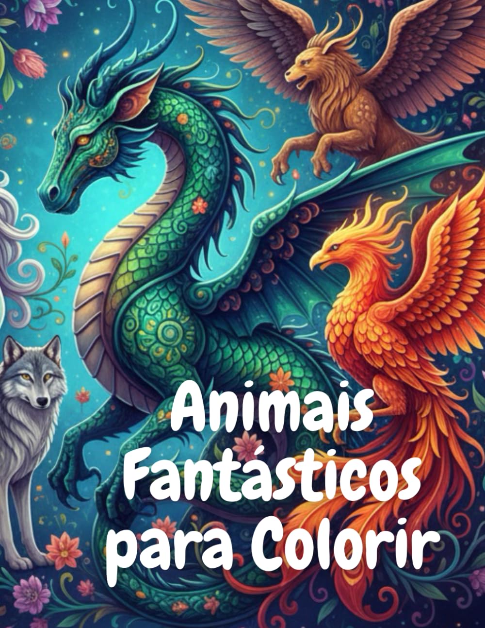 Animais Fantásticos para Colorir