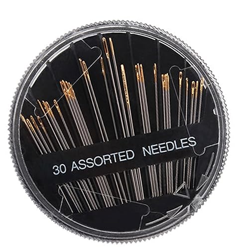 Sturdy Alloy Hand Stitching Needle Set Of 30 With Reinforced