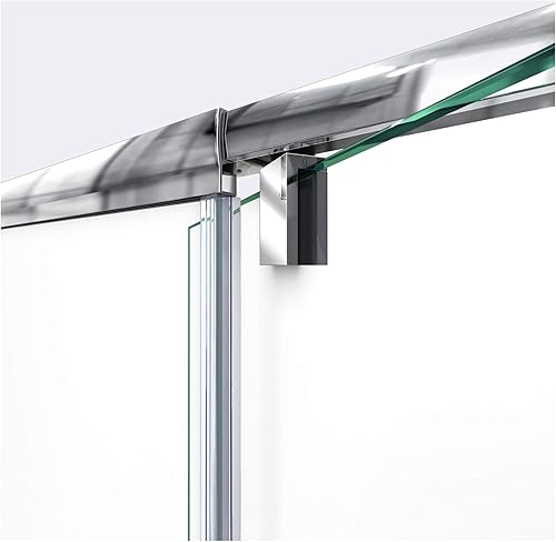 Miniatura 5 de DreamLine Flex SHDR-2234580-RT-01 - Cabina de ducha pivote sin marco de 34 12 pulgadas de profundidad x 56-60 pulgadas de ancho x 72 pulgadas de