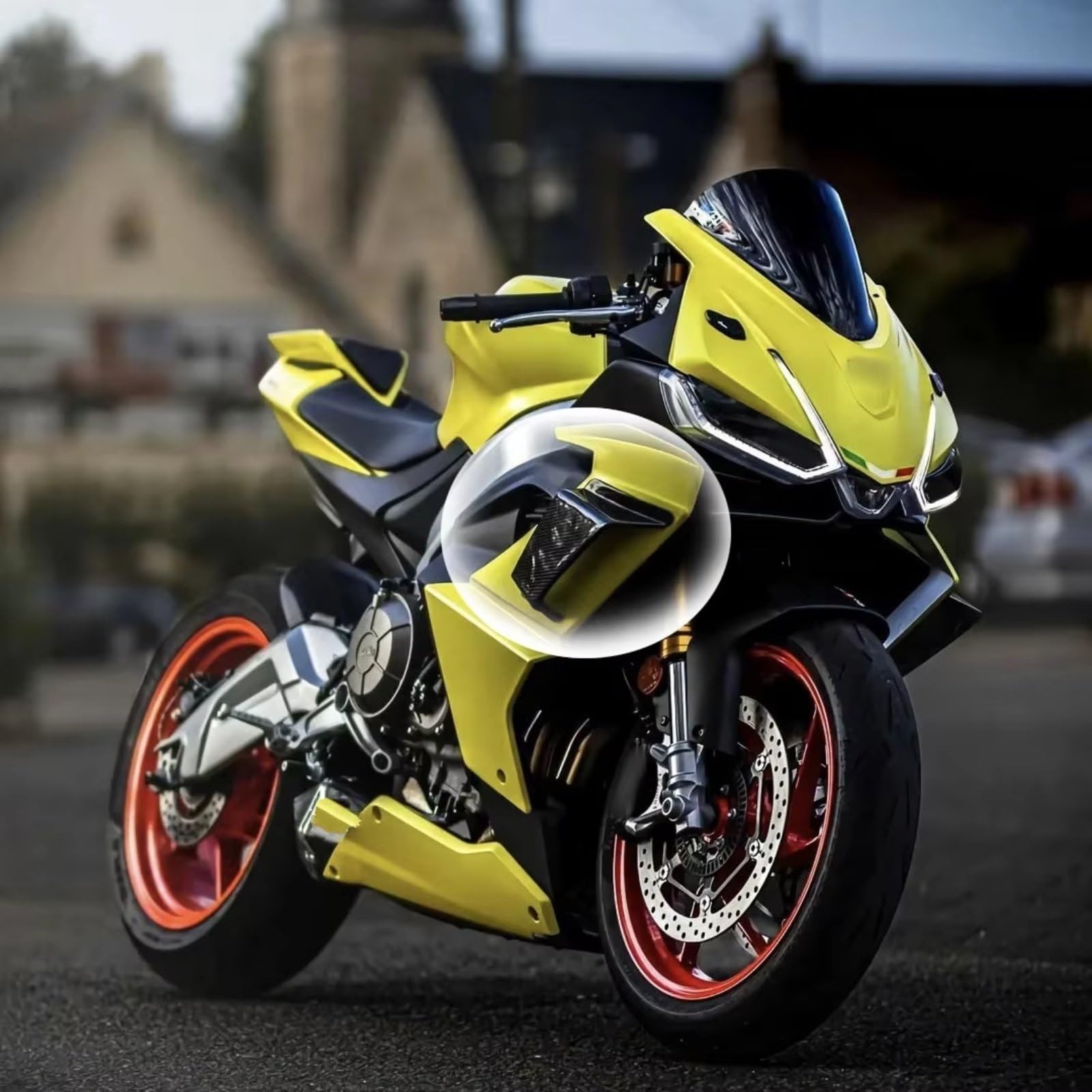 Motorrad-Flügelspoiler Für Aprilia RS 660 Für Tuono 660 Aerodynamisches Winglet