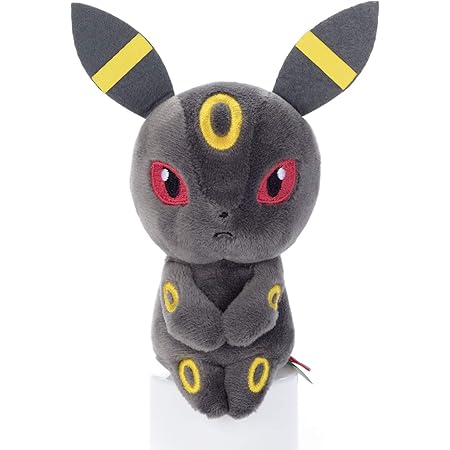 Amazon ポケモン ちょっこりさん ブラッキー ぬいぐるみ 高さ約14cm ぬいぐるみ おもちゃ