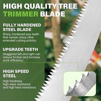 15 Pole Saw Blade for Fiskars Tree Pruner 6391 9388 9390 7889 7831 8391