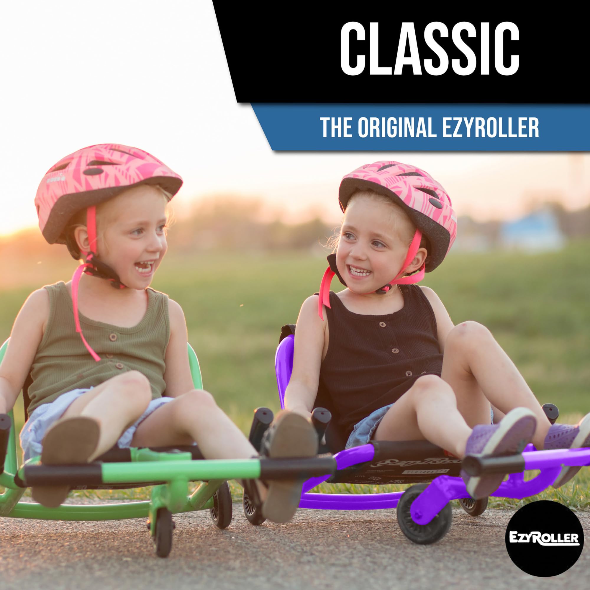 EzyRoller Classic Ride On - Purple by Ezyroller