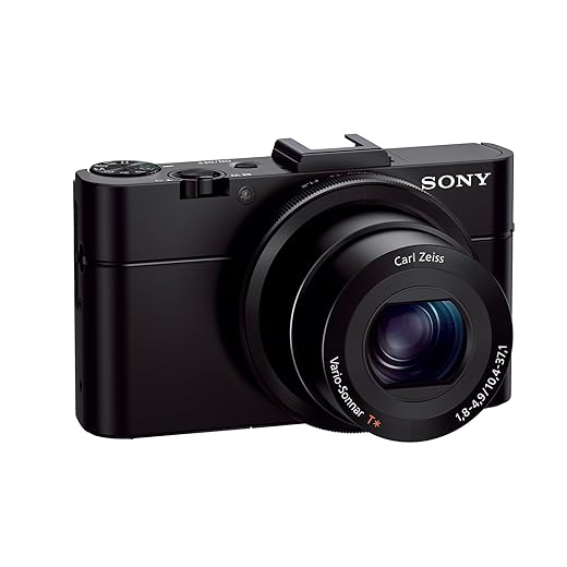 Sony DSCRX100M2/B 20.2 MP Cyber-shot Digital Still Camera (Black) (Renewed)