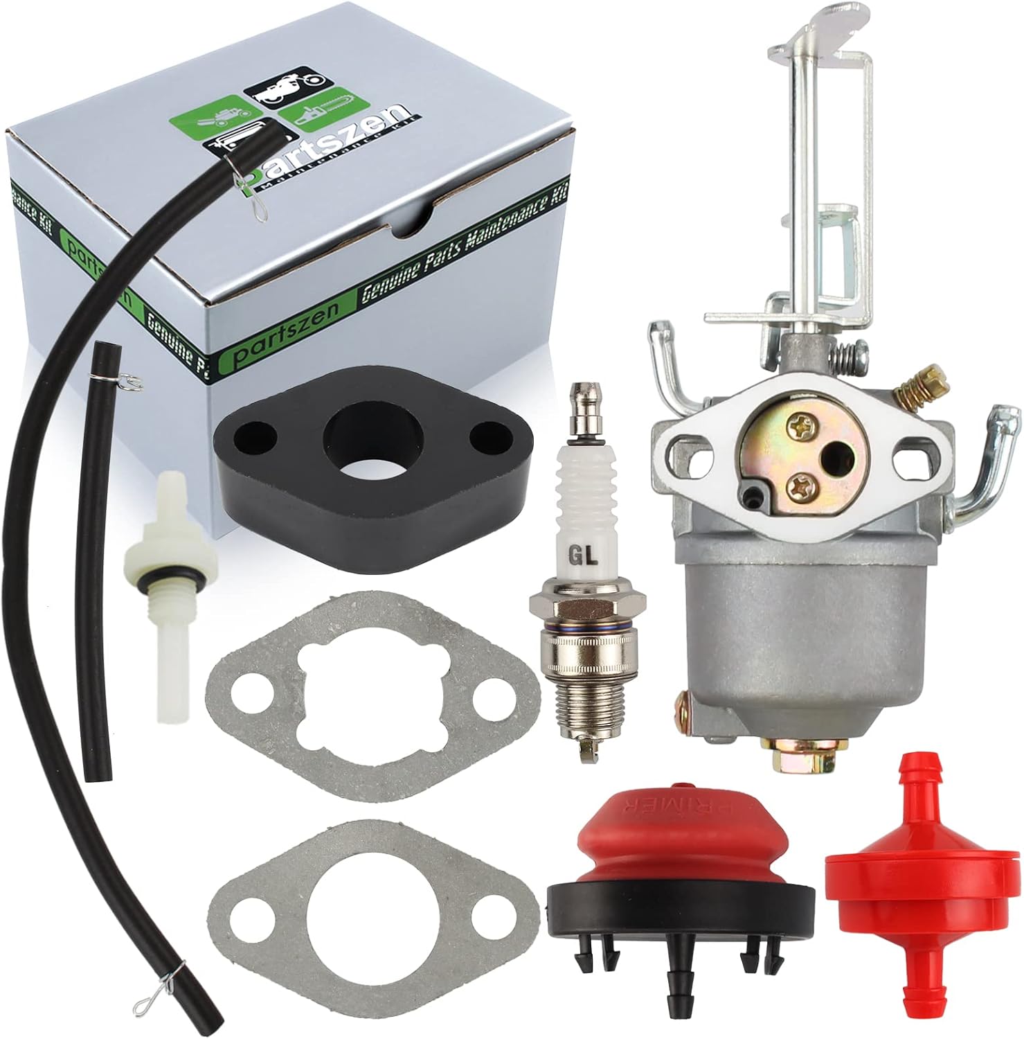 partszen 1191977 Carburetor Snowblower with Fuel Filter Heat Shield