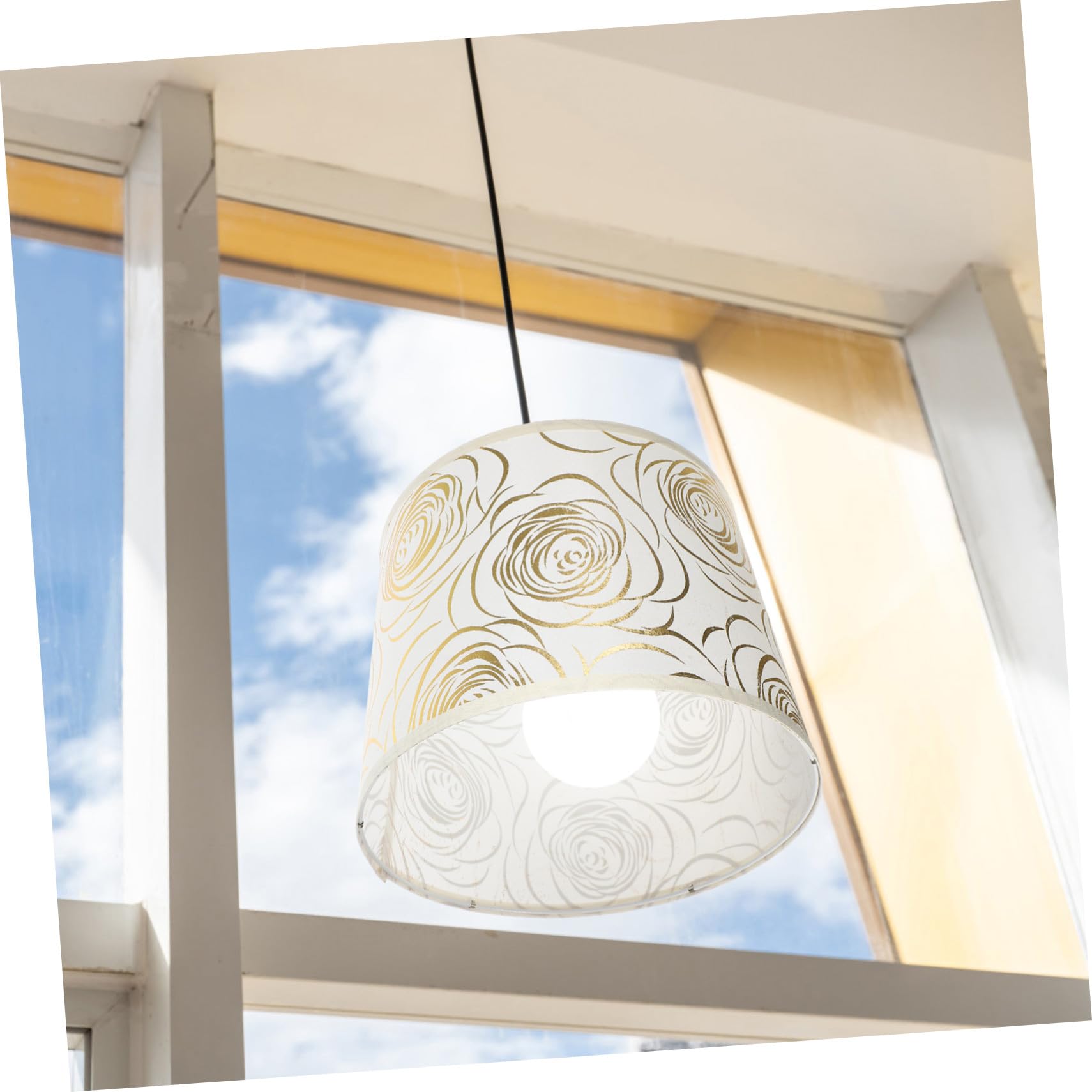 ERINGOGO Pantalla Lámpara Multifuncional Protección Ojos Fácil Instalación para Lámparas de Mesa Colgantes y Decoración Hogar