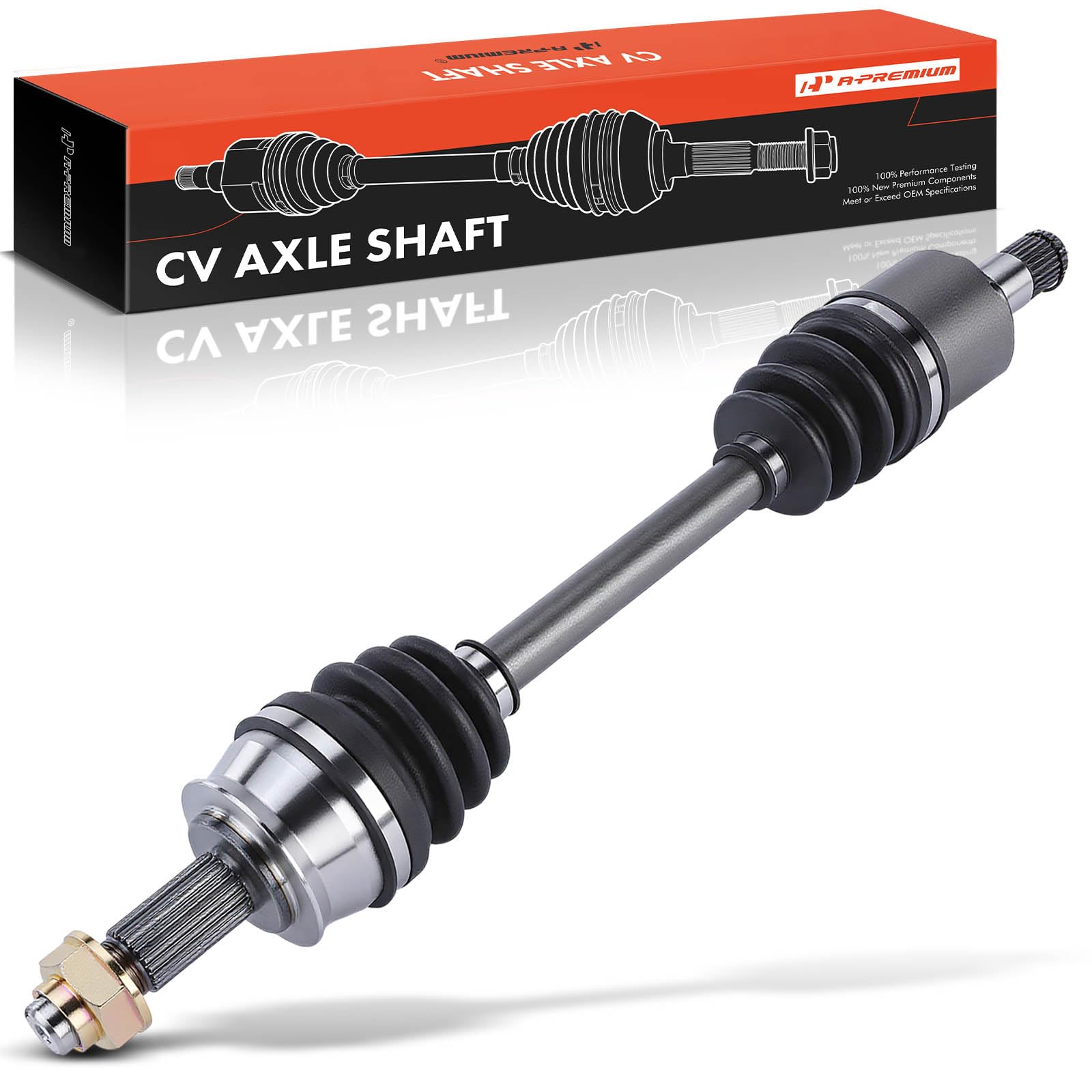 gg　fiat500 A-Premium CV Axle Shaft Assembly Compatible with Fiat 500 2012