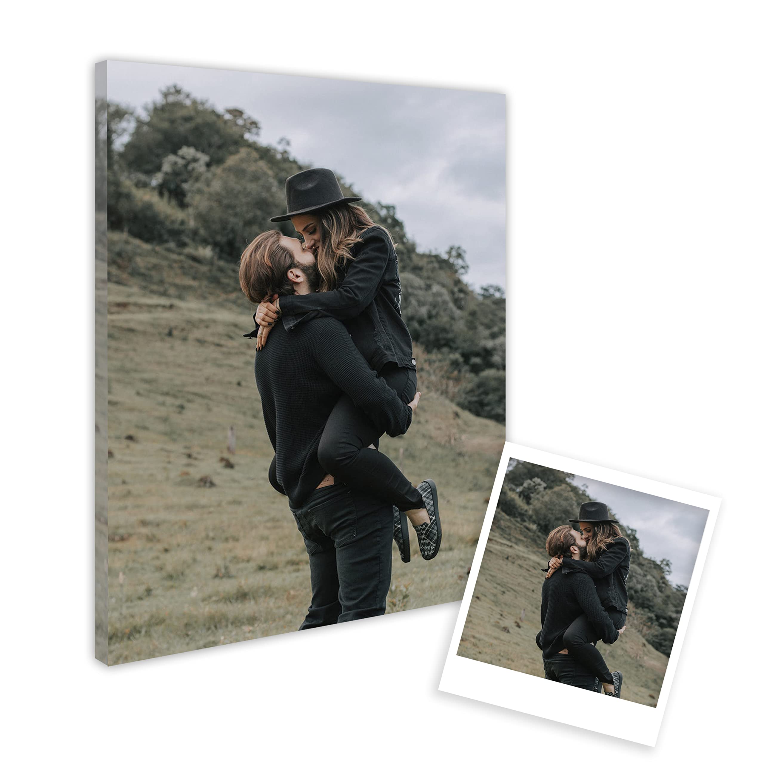 P Pevita Cuadro personalizado con foto en Metacrilato. Cuadro de 50x40cm personalizado impreso en Alta definición. Crea regalos personalizados y originales para decorar y regalar. Incluye colgadores