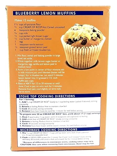 Miniatura 3 de Cream Of Rice Cereal caliente sin gluten 28 onzas paquete de 2