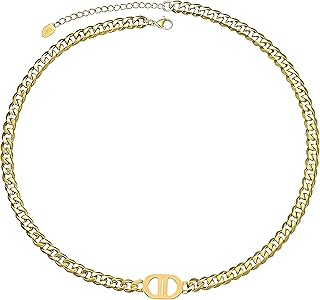 سلسلة قلادات انيقة من الستانلس ستيل متينة بتصميم انيق، مقاومة للماء وتحافظ على اللمعان واللون سليما، مما يزيد من أناقتك دون عناء