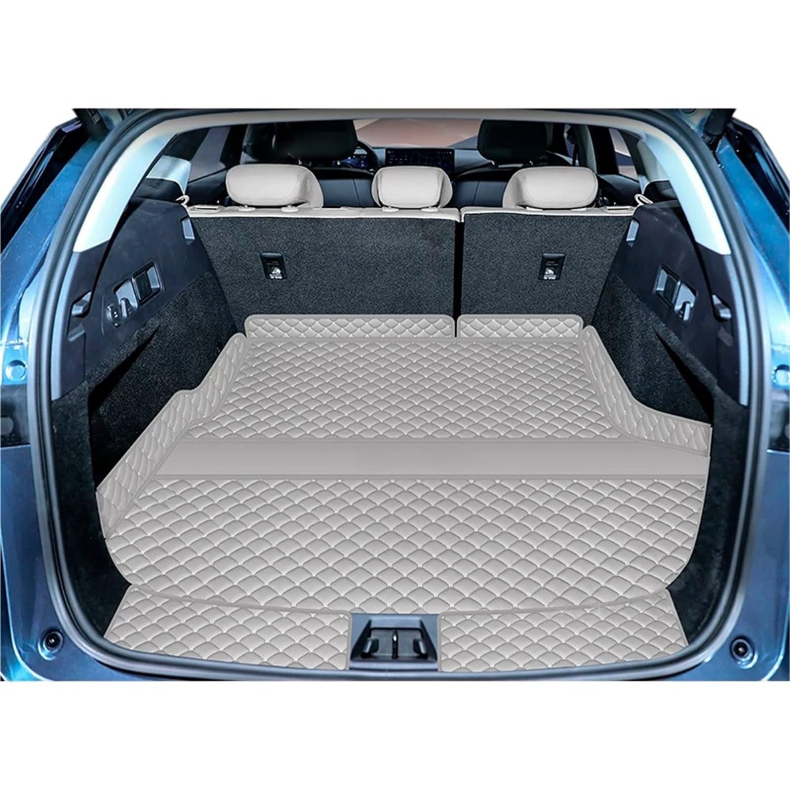 Wykładzina bagażnika SUV Pasuje Do Byd Seal 6 Touring 2025 2026 Mata Do Bagażnika Samochodu Tylna Mata Do Bagażnika Ochrona Ładunku Mata Skórzana Zestaw mat do bagażnika(F)