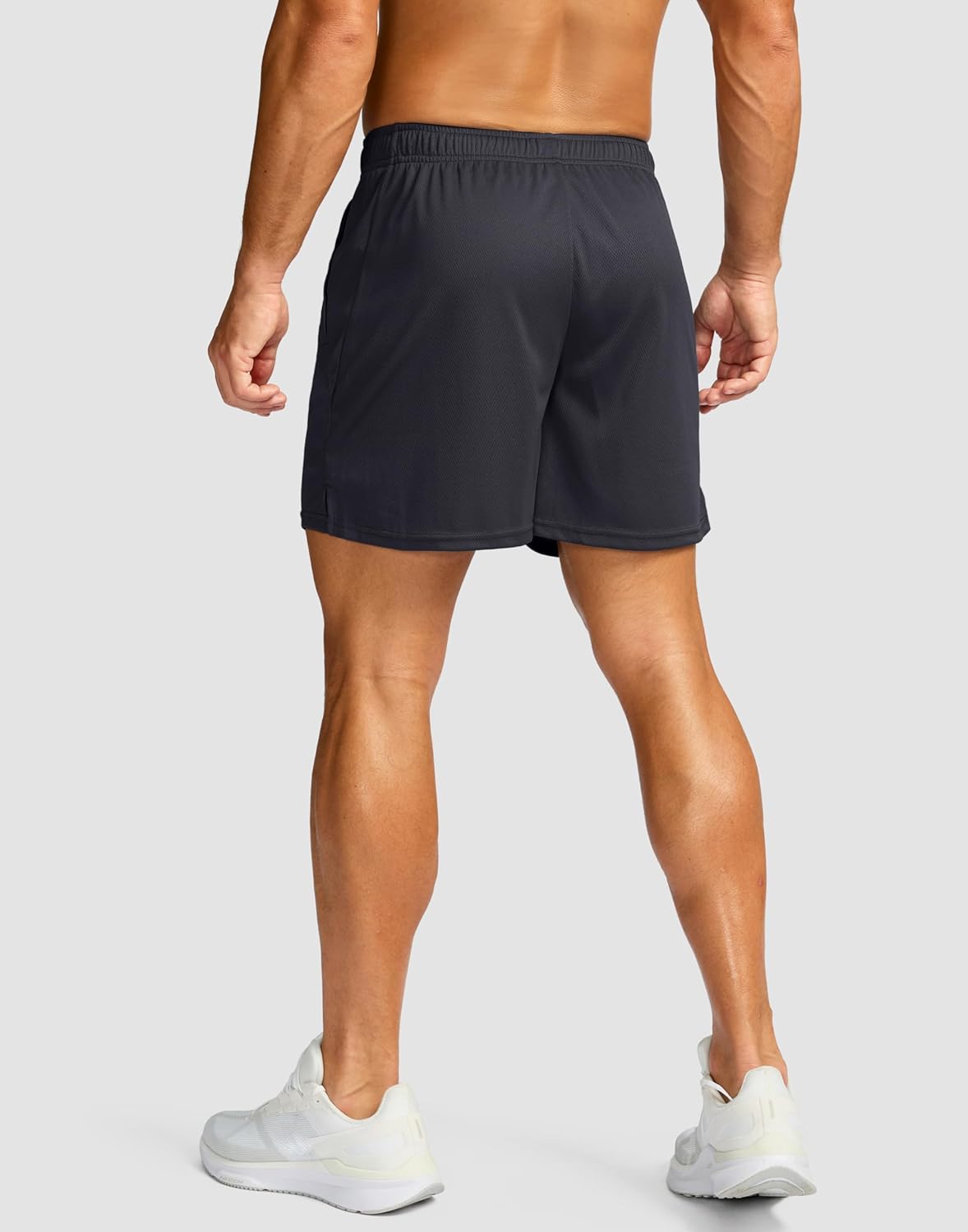 G Gradual Men's 5"/ 7"/ 9" Workout Running Shorts Quick Dry Lightweight Gym Shorts with Zip Pockets - Image 4