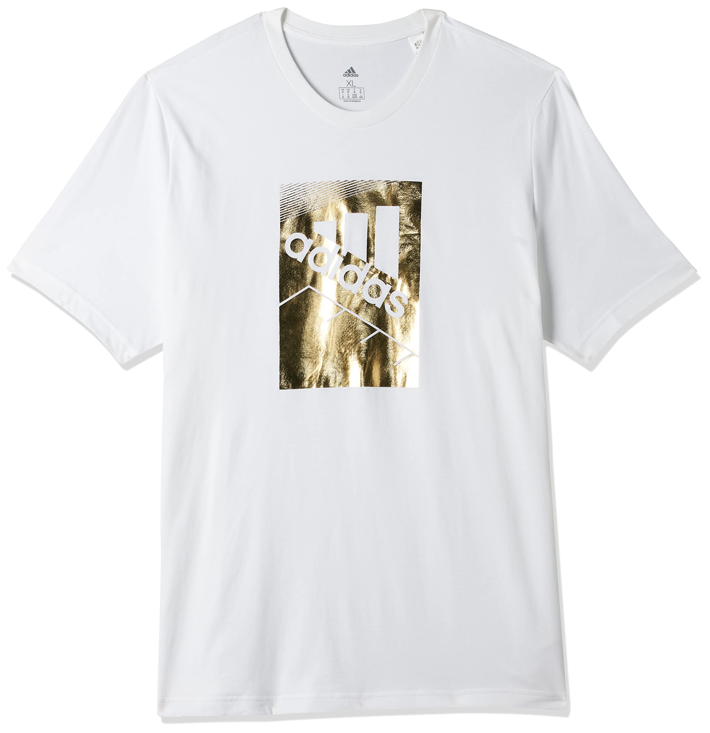 adidas Men's Boxed Foil Graphic Graphic Tee