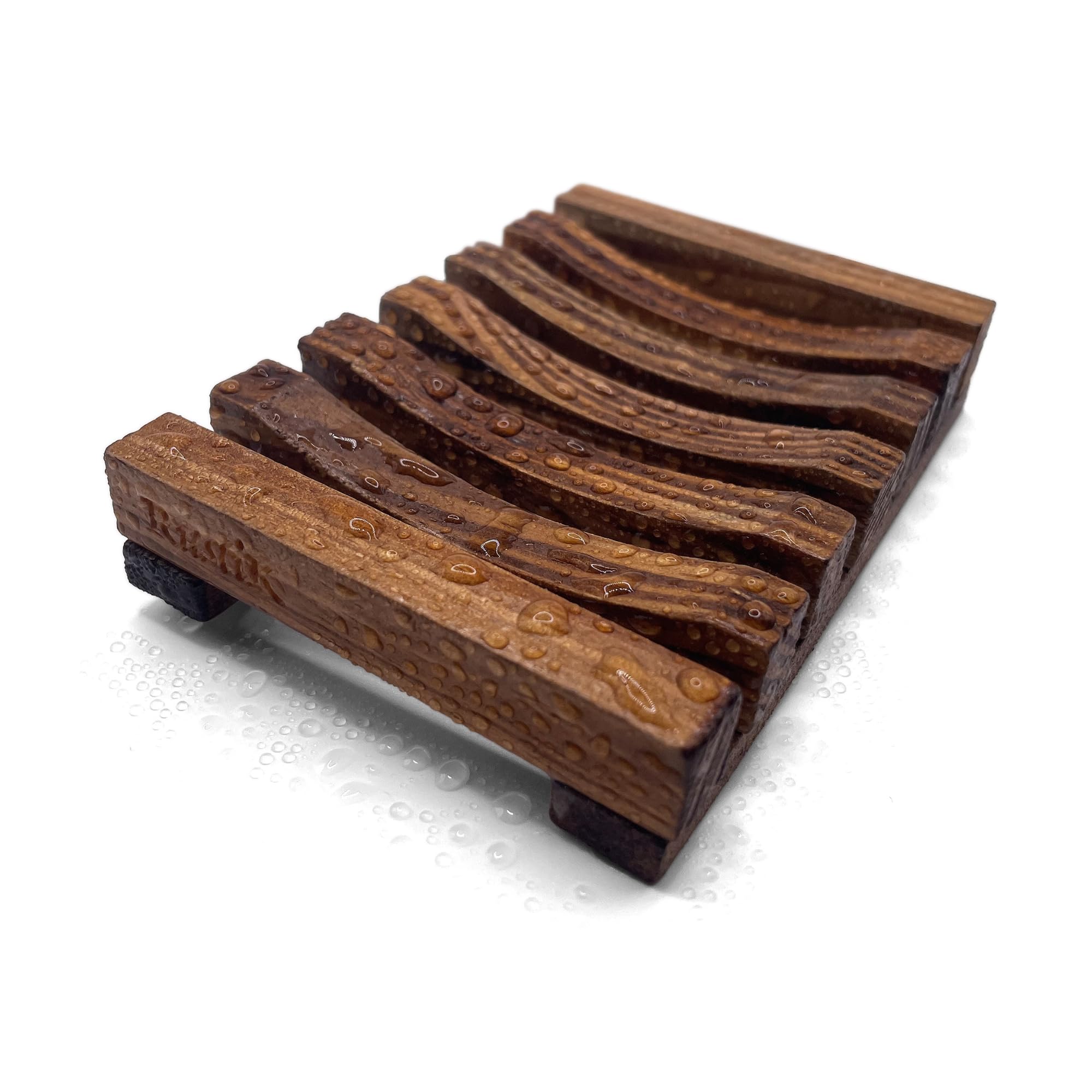 Wooden Soap Dish/Tray By RustiK, Handmade, Eco Friendly, Natural, Woodcrafted For Kitchen, Bathroom, Shower.