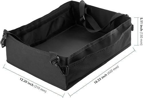 Miniatura 2 de ZEONHAK - Organizador de almacenamiento para debajo del asiento para camión, bolsa de herramientas plegable para debajo del asiento, organizador de