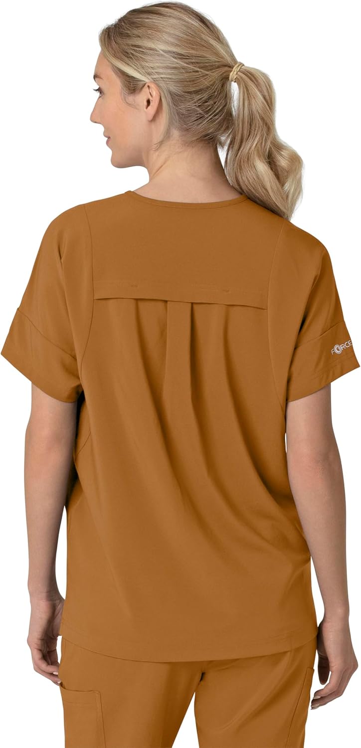 Carhartt Scrubs C13110 Women's Force® Cross-Flex Modern Fit Oversized V - Image 4