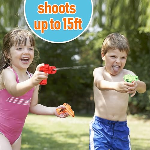 Miniatura 5 de 100 piezas mini pistola de agua de plástico para verano juguetes de chorro de chorro pequeño pistola de agua divertida para exteriores playa baño
