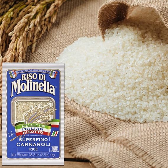 Carnaroli Riso di Molinella 2.2 Lb (Pack of 2)