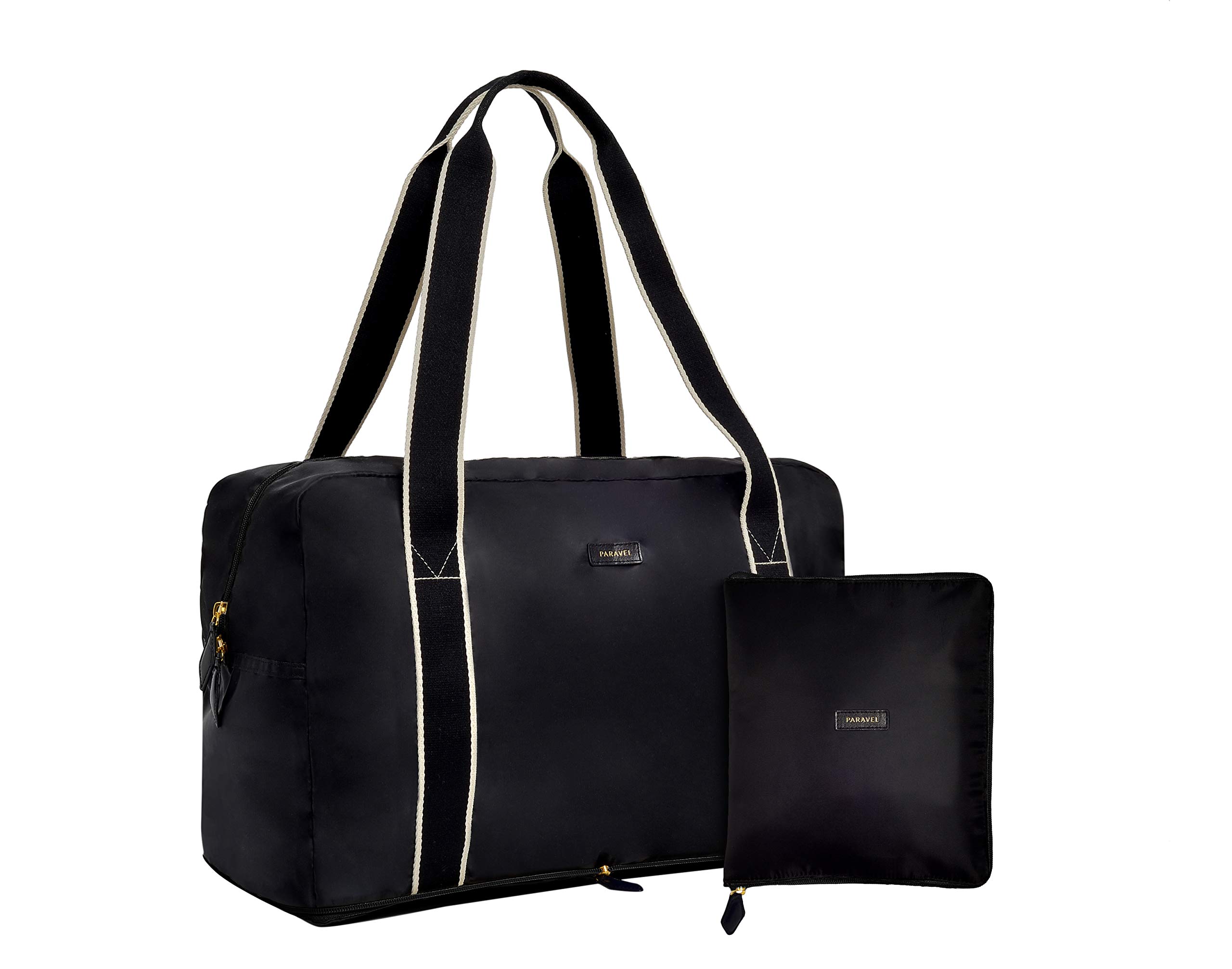 Foldable Travel Duffle Bag | Derby Black | Lightweight Carry On Bag