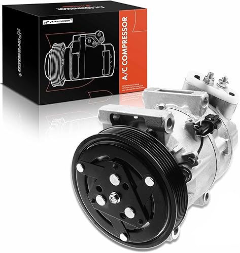 A-Premium Compresor de aire acondicionado con embrague compatible con Infiniti I30 1999-1999 y Nissan Maxima 1998-1999, V6 3.0L