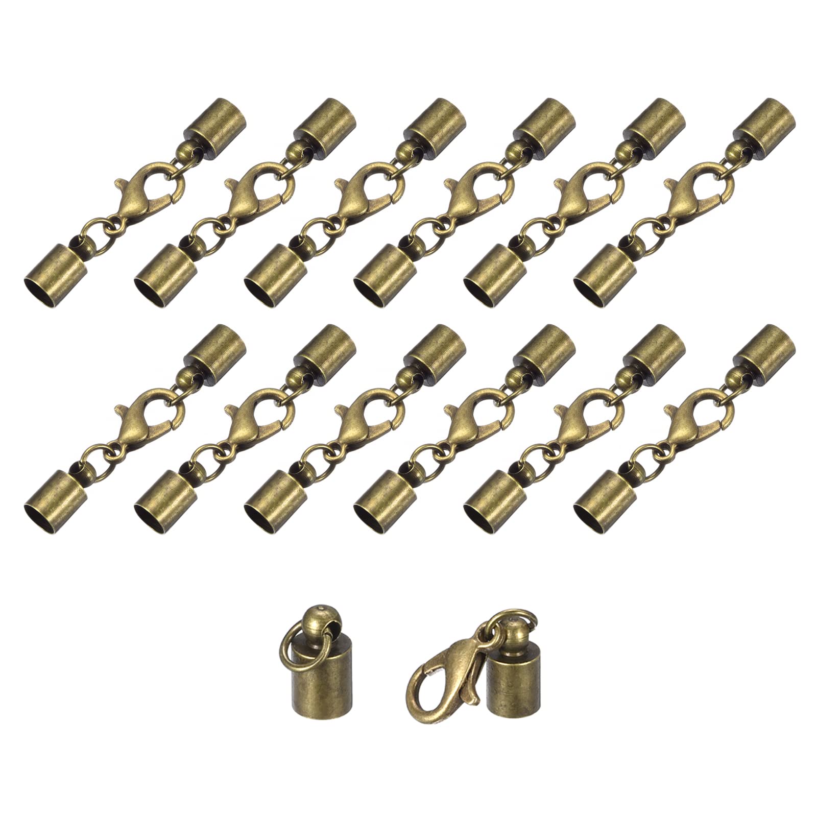 Embout cordon cuir 5mm pour réparer et sécuriser vos fermoirs cassés