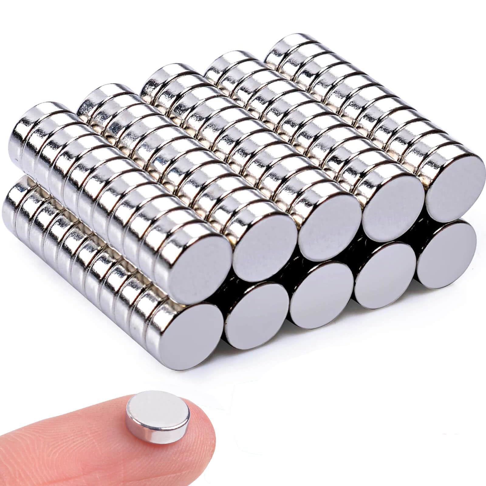 45 Mini-Scheibenmagnete N52 – Superstark, Perfekt Für Modellbau, Whiteboard & Basteln