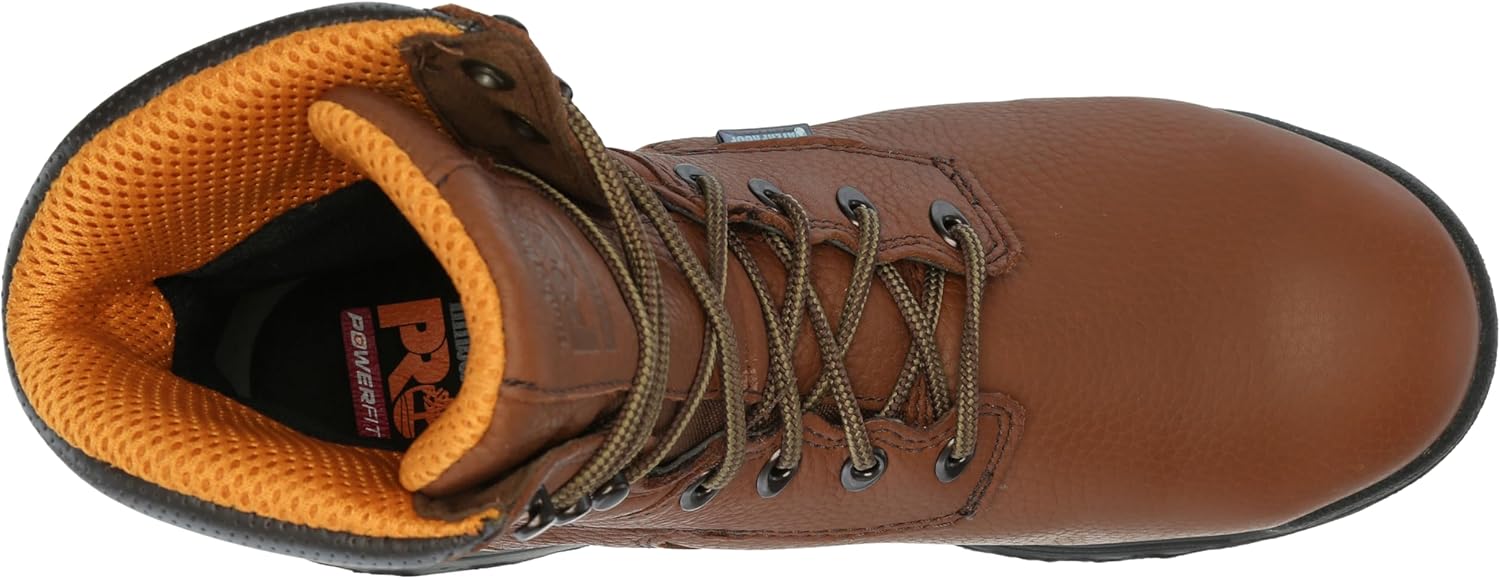 Timberland PRO Men's TiTAN 8 Inch Alloy Safety Toe Waterproof Industrial Work Boot, Cappuccino Brown-2024 NEW, 7.5W - Image 5