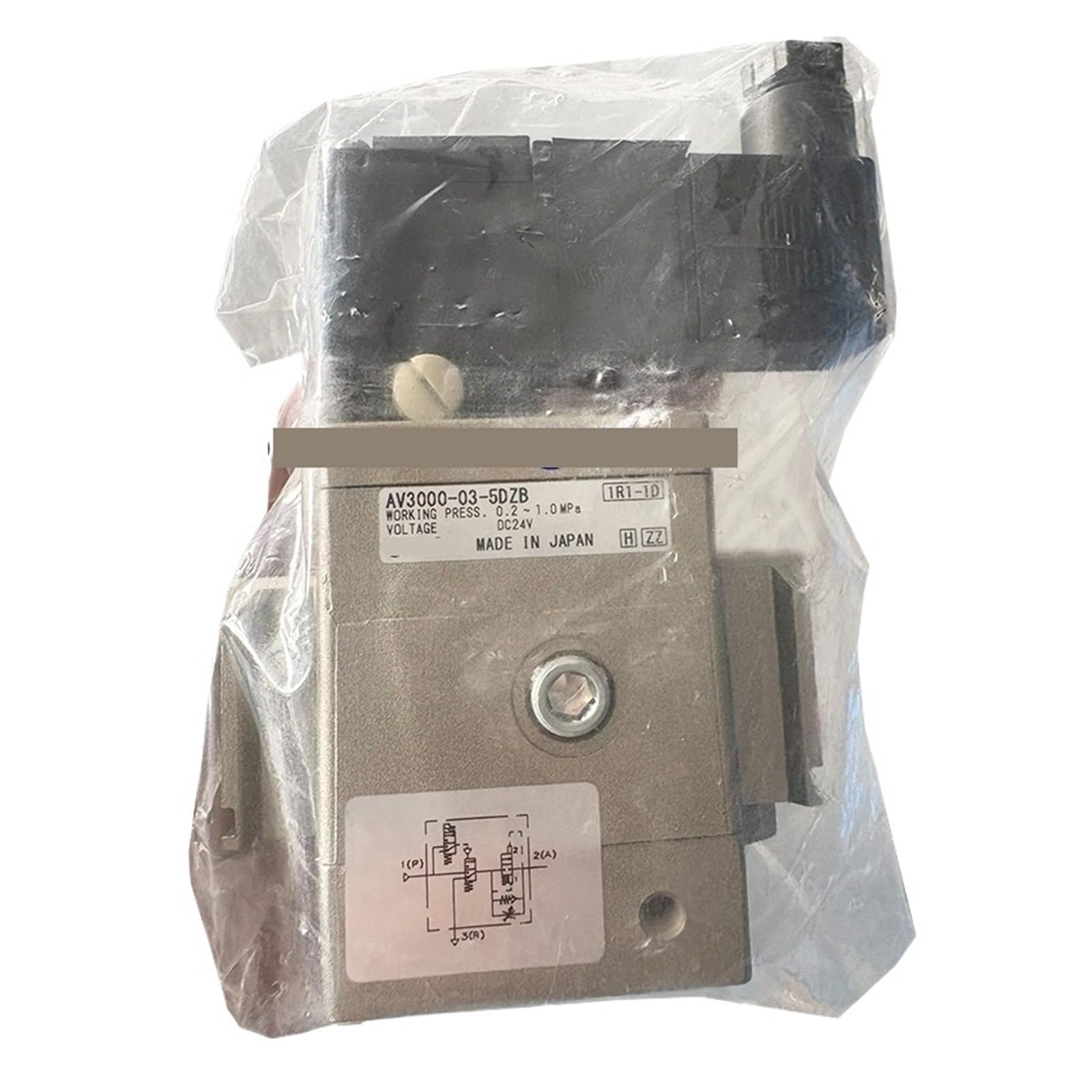Électrovanne AV3000-03-5DZB pour réguler la pression des machines