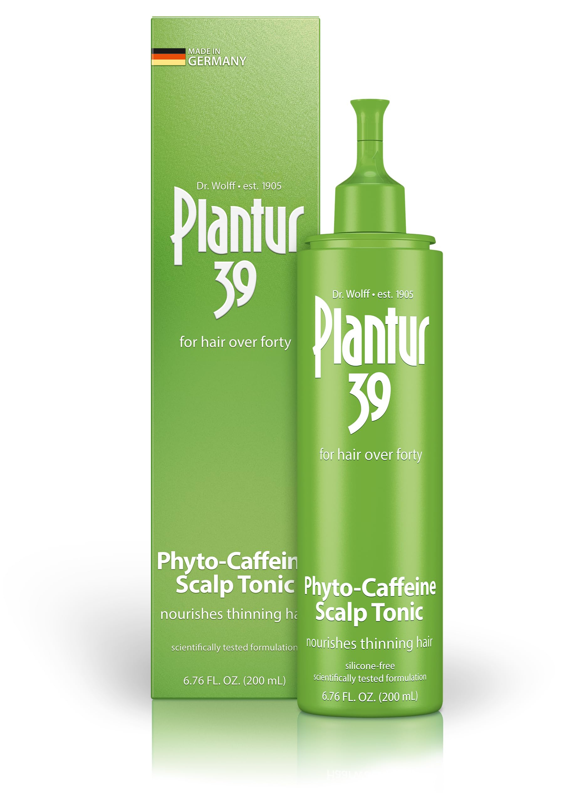 Plantur 39 Caffeine Tonic Prevents and Reduces Hair Loss 200ml | Support Hair Growth and Hair Thickening | Women Hair Care Made in Germany