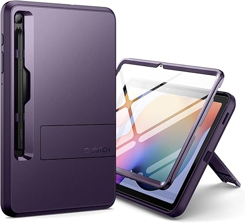 SURITCH Funda resistente para Samsung Galaxy Tab S6 lite de 10.4 pulgadas 20222020, protector de pantalla integrado de cuerpo completo, resistente,