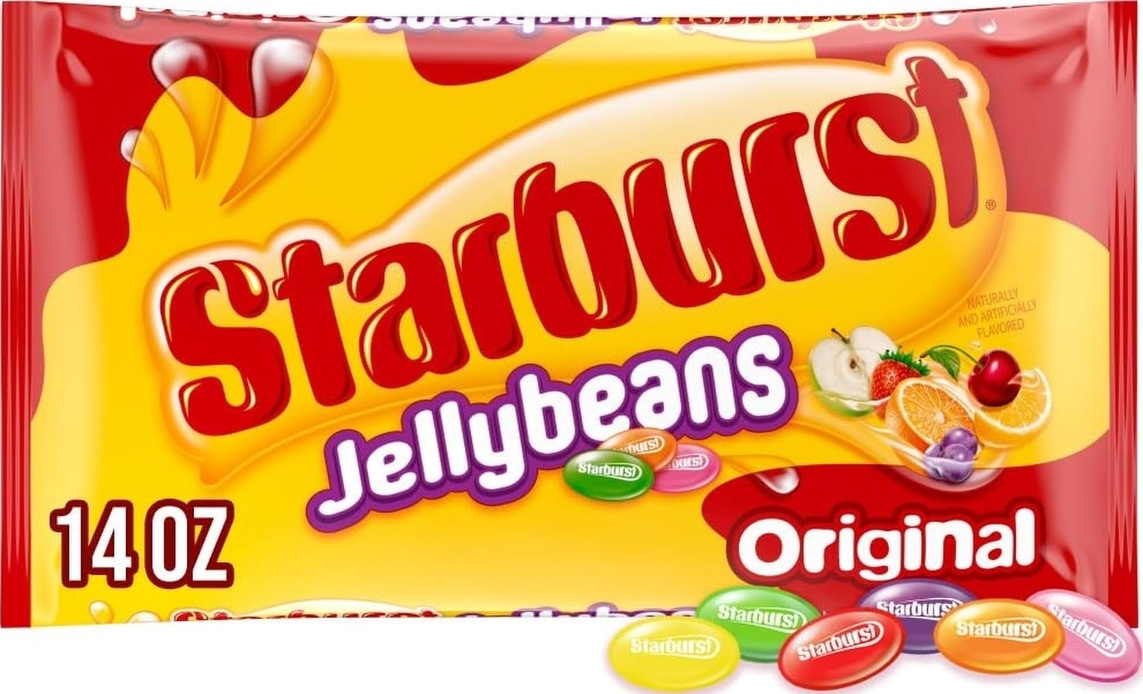 Starburst Original Jelly Beans Candy, 14 oz Bag