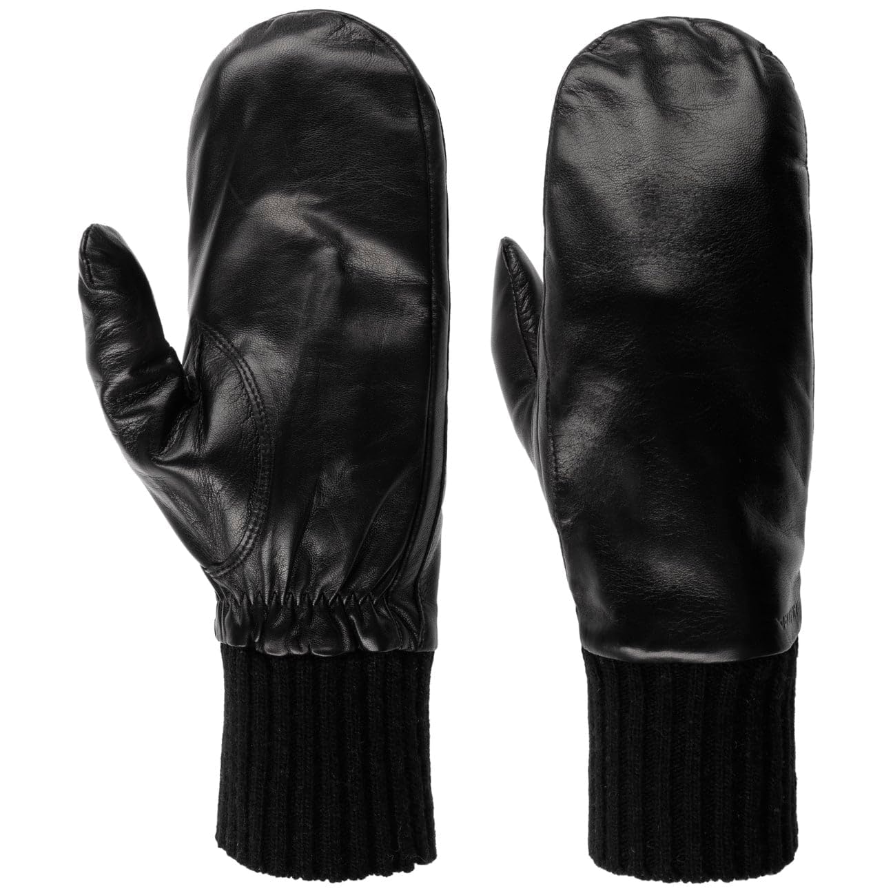 Hestra Women's Black Tina Mittens /Men - ´S Gloves With Lining Winter Autumn-Winter - 7 1/2 Hs