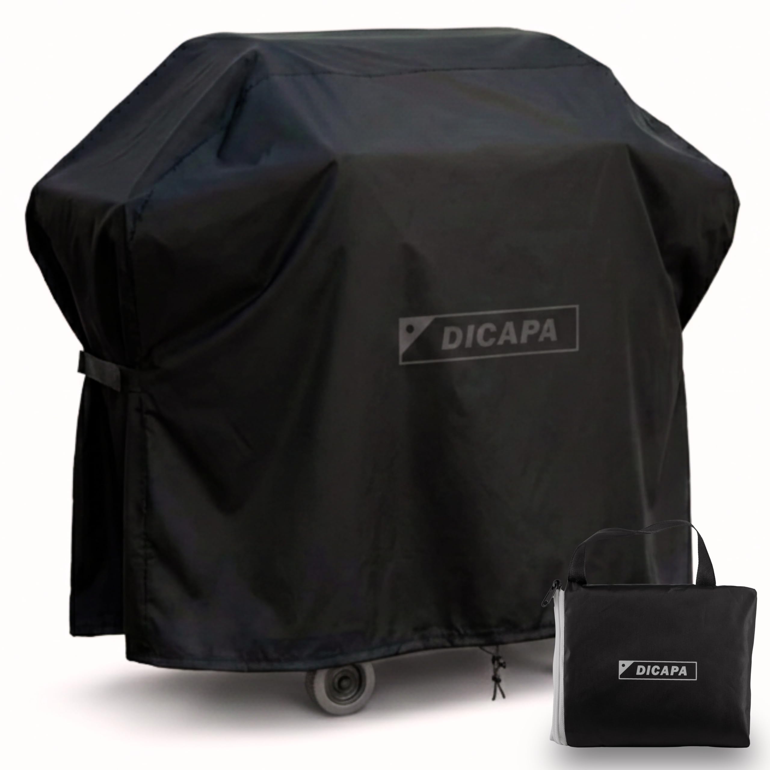 DICAPA Funda Barbacoa Exterior Impermeable, Funda Exterior Impermeable, Fundas Protectora para Barbacoa de (147x61x117cm), Funda Impermeable Exterior, Funda BBQ