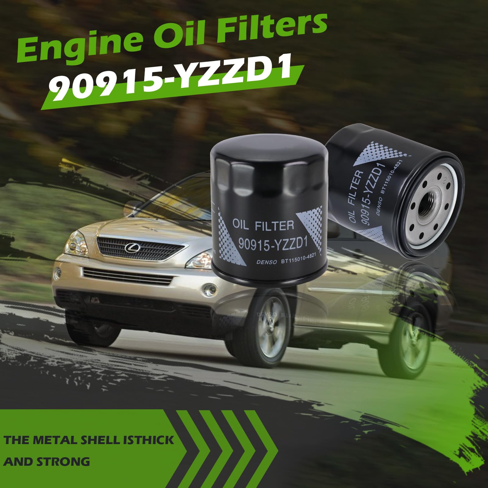 Amazon.com: Kefly 90915-YZZD1 Engine Oil Filters 90915-YZZD2 Fits
