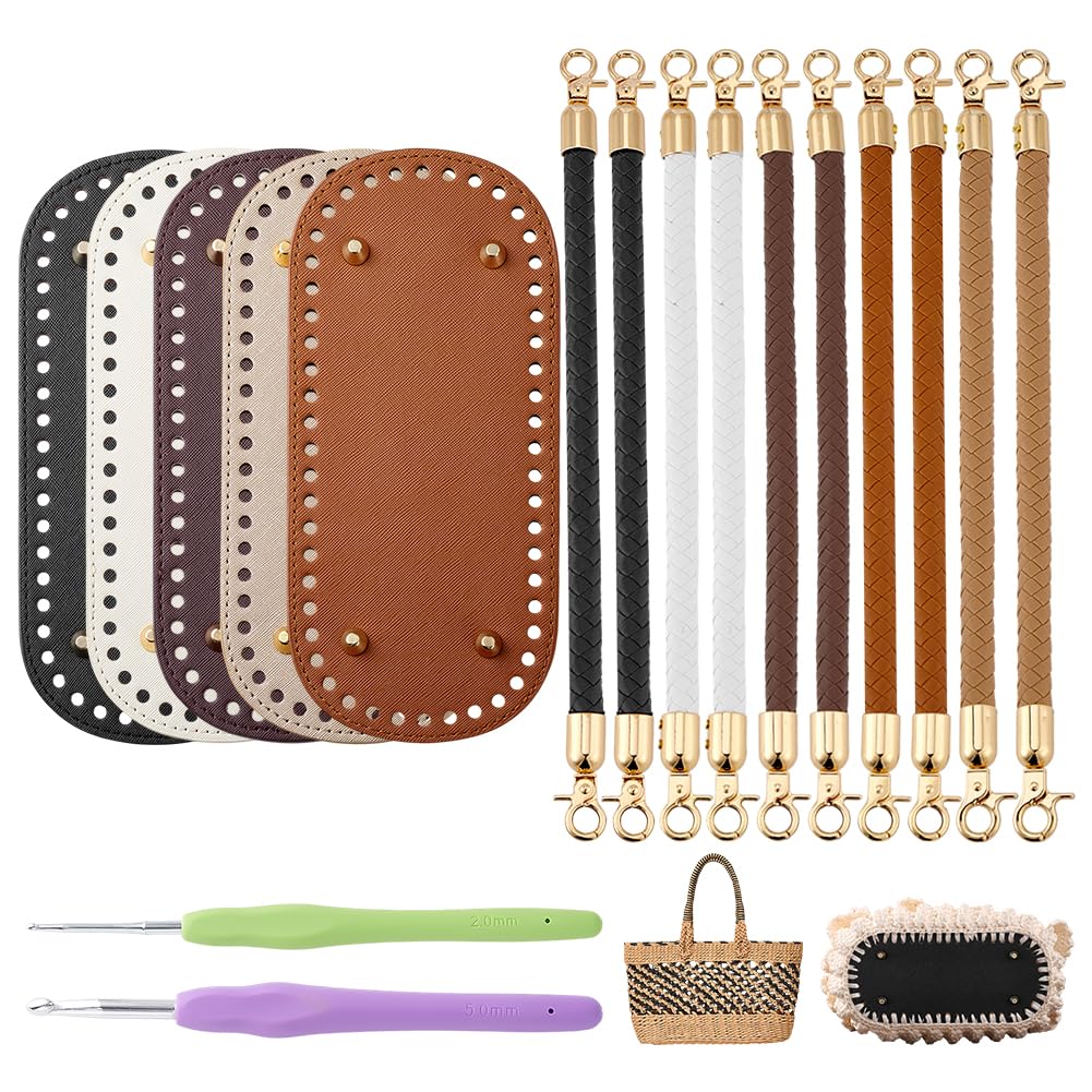 Anses et bases de sac au crochet pour créer vos accessoires de mode