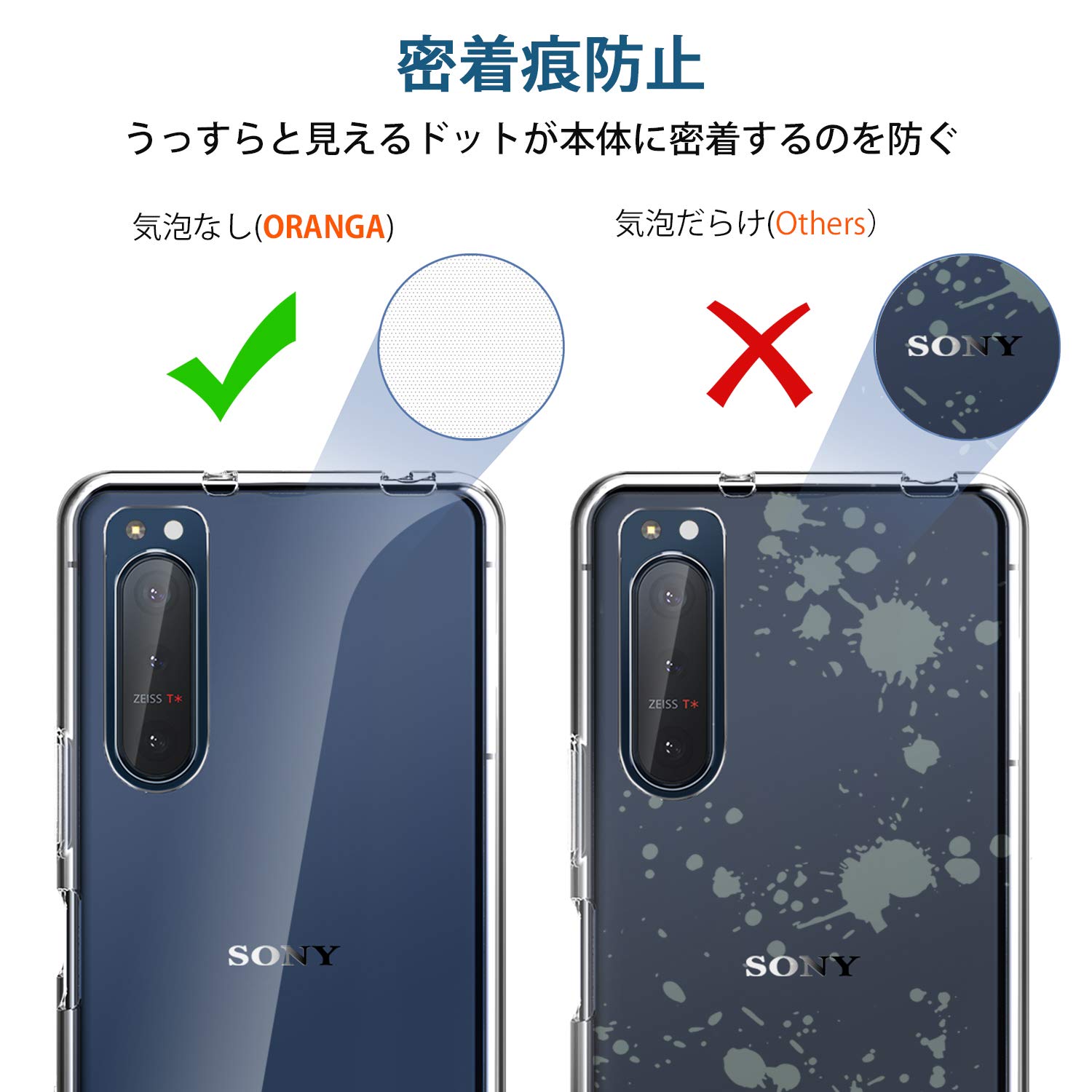 Amazon.co.jp: SONY Xperia 5 II 用 ケース クリア 薄型 TPU SO-52A 