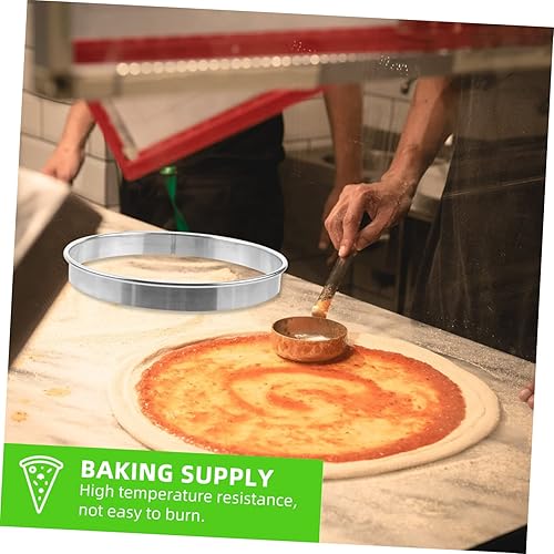 Miniatura 6 de BESTonZON Anillo de pastel de 7 pulgadas Anillos de pastelería de acero inoxidable cortador de galletas redondo Anillo de tarta de acero inoxidable