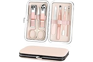 botefei 7-Piece Premium Nail and Facial Grooming Kit