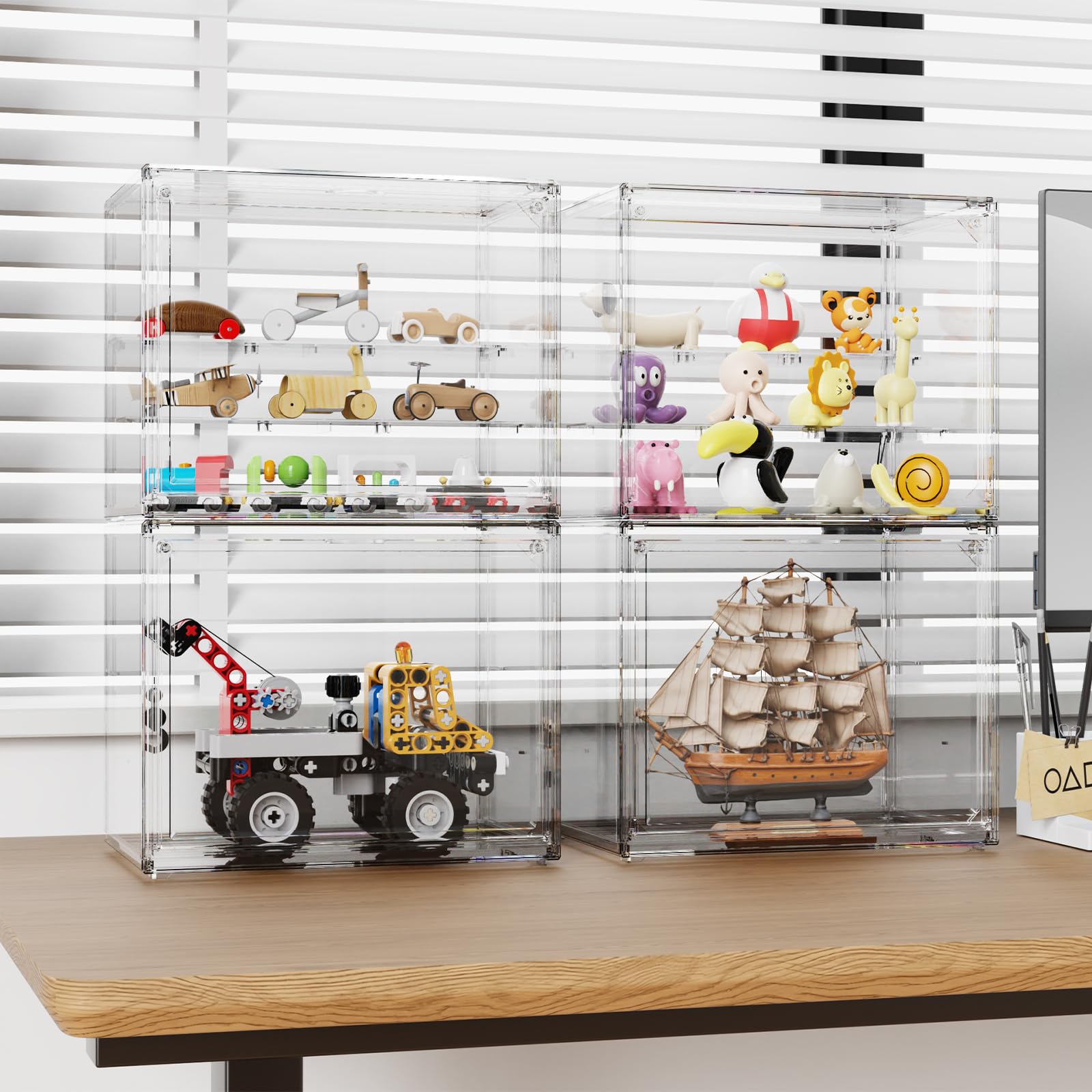 Amazon.co.jp: homii フィギュアケース コレクションケース 27*18*22cm