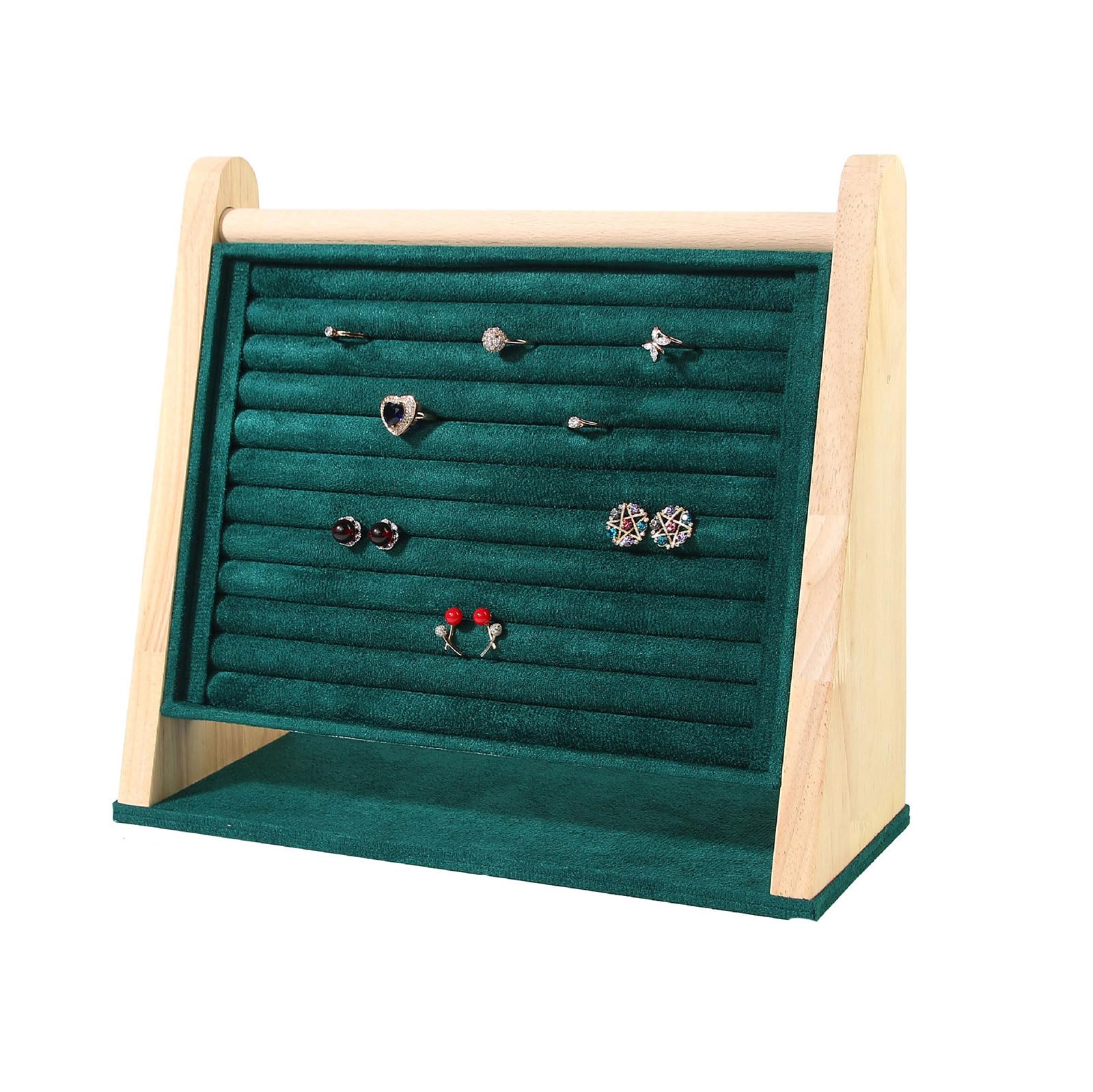 Multi-Level Jewelry Stand Elegant Jewelry Accessories Presentation Rack Women Earrings Ring Bracelet Holder Jewelry Display Stand, フリーサイズ