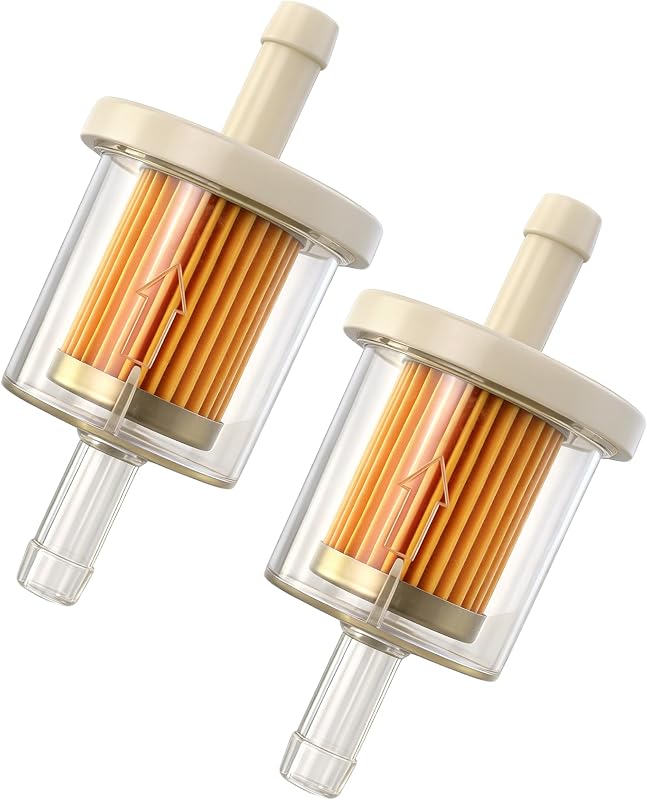 Filtro de combustível em linha BlingKingdom para mangueira de 8 mm – 2 unidades