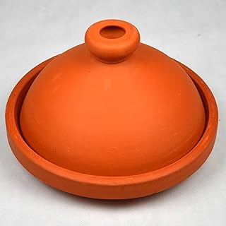 L'Orient Tajine marocain rond non émaillé pour 4 à 5 personnes Produit d'origine marocaine Sans substances nocives