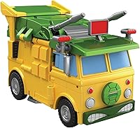 Vista 1 de Transformers Collaborative Teenage Mutant Ninja Turtles x Toy Party Wallop, 7-inch Action Figure, 8+