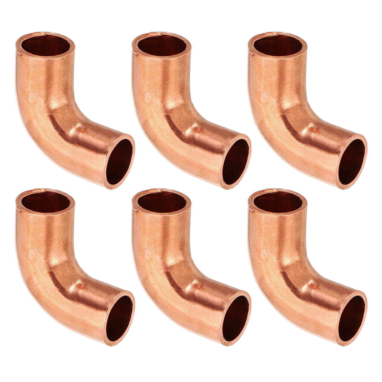 Raccord coudé en cuivre 8mm résistant pour réparer durite essence