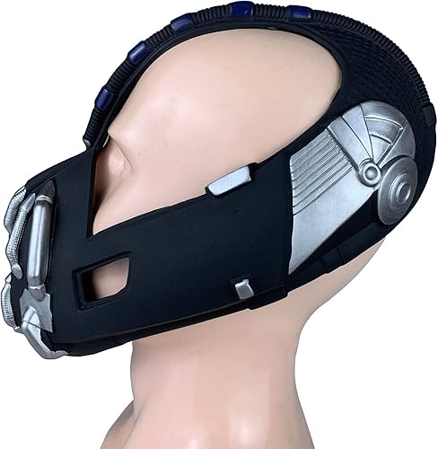 Miniatura 8 de BaronHong Bane - Máscaras faciales de destructor de máscaras de Dark Knight Rises, personaje de la película, accesorios de disfraz