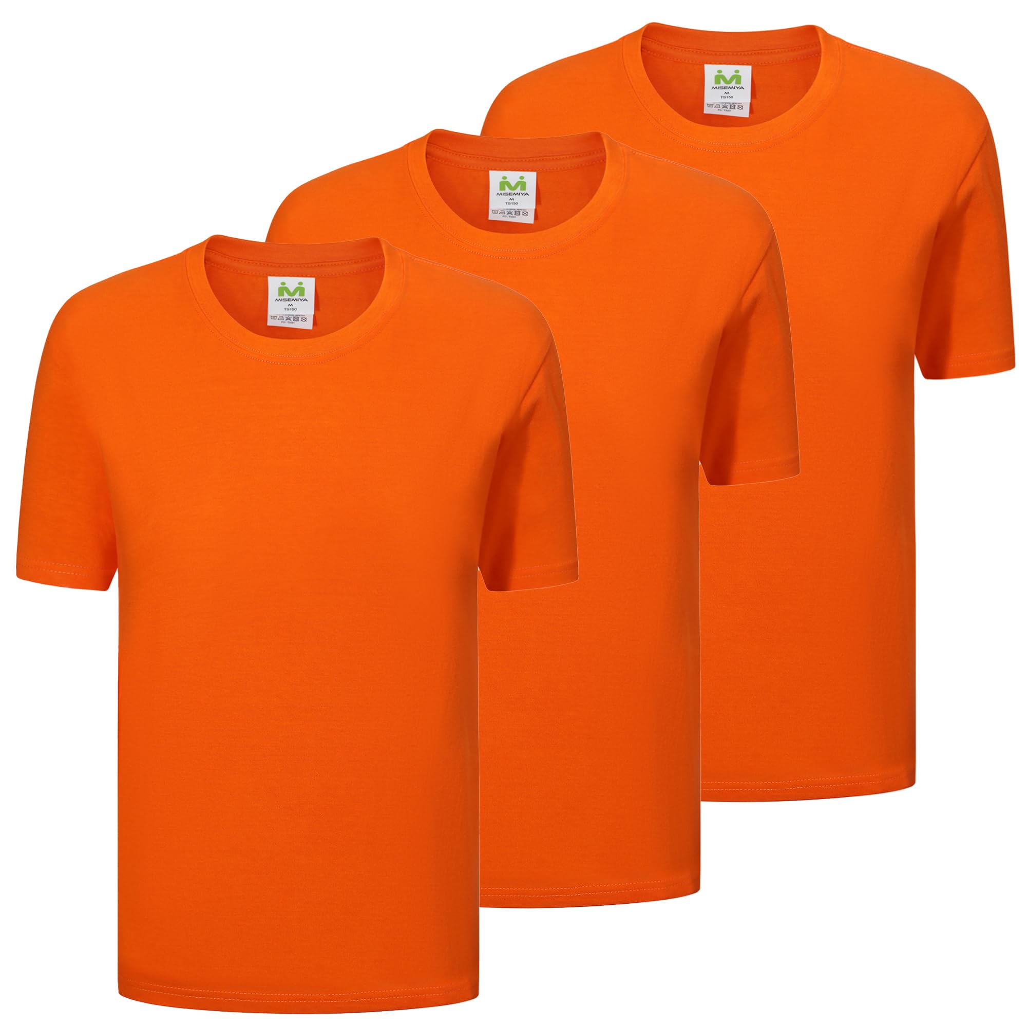 Paquete de 3 Unidades - Camiseta con Mangas Cortas 100% Algodón 3-TS135 — view 4