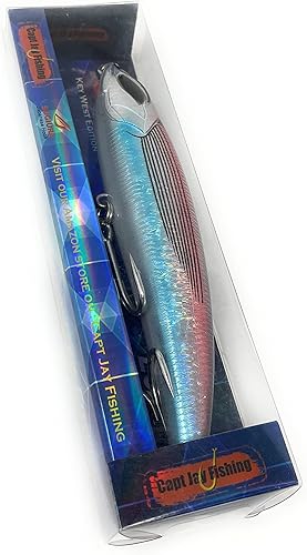 Miniatura 2 de Capt Jay Fishing Señuelos de agua salada, señuelos de pesca topwater, señuelos de lápiz, cebo duro para hundirse, señuelos de surf, pesca, señuelos